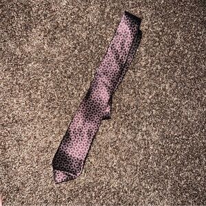 Oscar de la Renta Brown Silk Tie